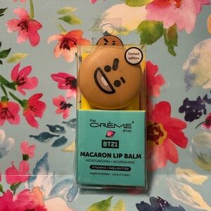 🆕 THE CREME SHOP x BT21 • SHOOKY Macaron Lip Balm - Chocolate Creme 🍫